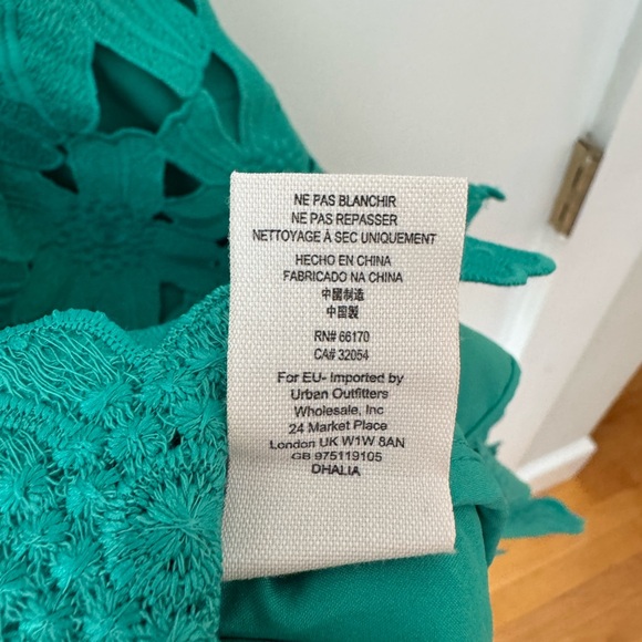 Saylor x Free People Dahlia Dress in Teal Size Small - Picture 12 of 12